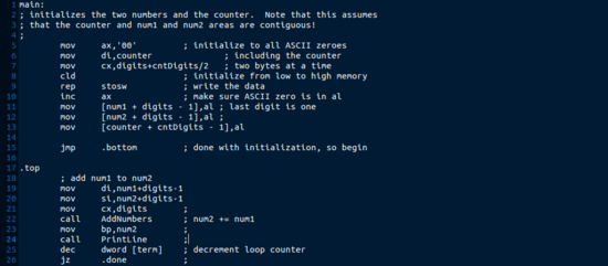 Assembly language