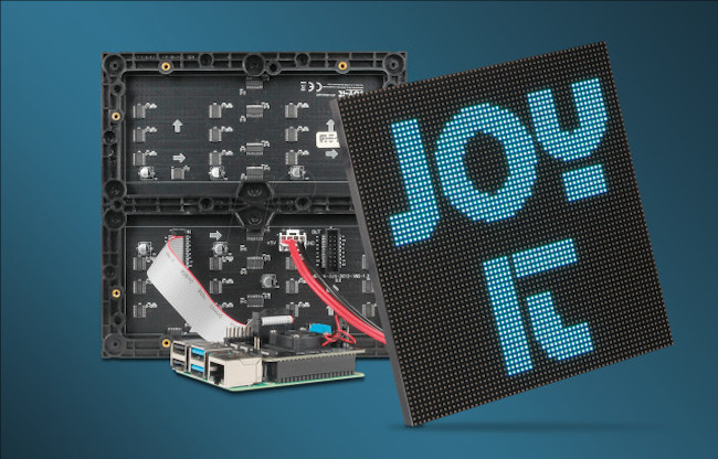 LED panel reklama sa Raspberry Pi