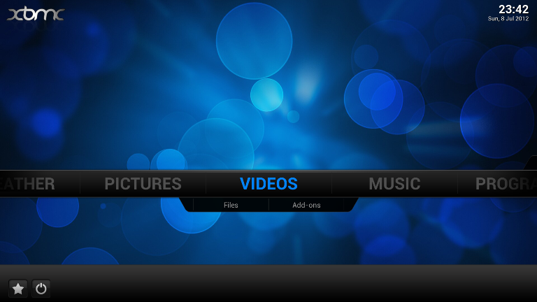 openelec screenshot