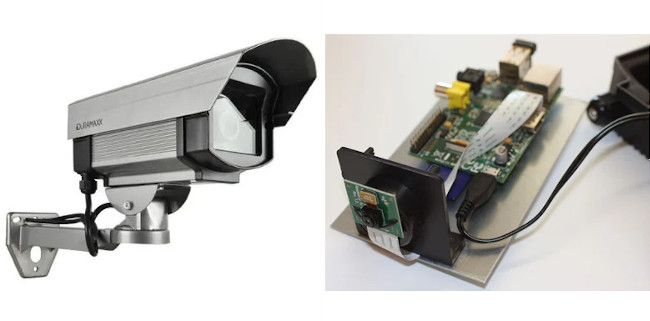 Raspberry Pi nadzorna kamera